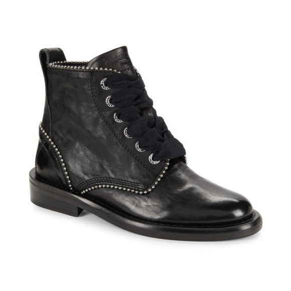 Zadig & Voltaire Studded Leather Boots - Picture 5 of 7